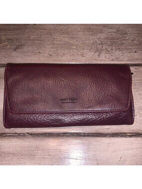 Matt and nat faux leather wallet purple